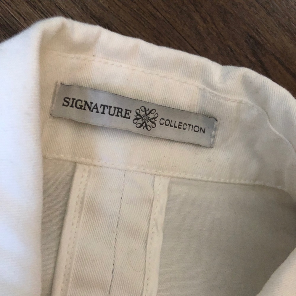 Signature Collection White Jacket - Picture 3 of 6